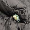 TIYOMI Women's Plus Size Zip Up Cotton Padded Vest Stand Collar Outerwear Sleeveless Thickened Coat XL-5XL (14W-28W) (4X-Large, Black)