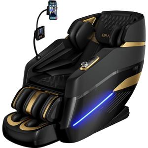 Massage Chair Full Body,Zero Gravity 3D SL-Track Shiatsu Massage Recliner Chair Built-in Heat System Airbag Massage with Body Scan, Deep Yoga Stretch, Calfrest Extension And Foot And Back massage