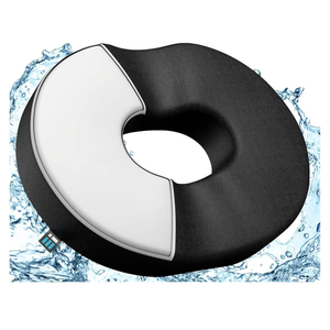 Deluxe Donut Pillow for Tailbone Pain Relief with Machine Washable Water Resistant Cover, Hemorrhoid Pillow for Sitting, Donut Cushion for Bed Sores, Pregnancy, Coccyx, Sciatica, Butt Pillows