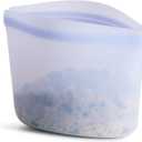 Stasher Premium Silicone Reusable Food Storage Bowl, Lavender, Microwave, Sous Vide, Dishwasher, Oven and Freezer Safe, BPA Free, Leak-free, Eco-friendly, 2-Cup Bowl