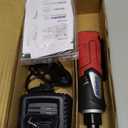 ACDelco ARW1207P G12 Series 12V Cordless Li-ion 1/4 30 ft-lbs. Torque Ratchet Wrench Tool Kit, Red