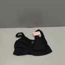 FeelinGirl Bras for Women No Underwire Full Coverage Bralette Wireless Seamless Comfy Sleep Bra Plus Size Black XXL