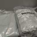 Bedsure Oversized Queen Comforter Set - 7 Pieces Floral Bedding Sets Sage Green Oversized Queen Bed in a Bag with Reversible Botanical Flowers Comforter, Sheets, Pillowcases & Shams