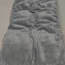 Cottonblue Weighted Lap Blanket 7lbs, Cozy Luxury Crystal Velvet Weighted Blanket for Adults, Small Weighted Blanket for Relaxation, Sleeping, Travel, Grey, 29" x 24"