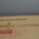 Hasipu Home Gym Mirror 48" L x 24" W - 4PCS Large Full Body Mirror for Yoga, Fitness, Garage, Dance Studio, Wall-Mounted, 0.16in Tempered Glass Frameless