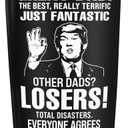 Christmas Gifts for Dad, Men - Gifts for Dad from Daughter, Son - Dads Birthday Gift Ideas, Happy Birthday gifts for Dads, Fathers - Best Dad Ever Gift, Present for dads - 20 Oz dad Tumbler