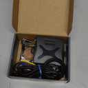 BANVIE Car RFID Push to Start Ignition Kit, Keyless Go Engine Start Stop Button System with Leather Key, Anti-Thief Double Layer Start Protection for Most DC12V Cars