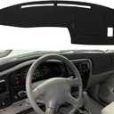 Dash Cover Mat Custom Fit for Toyota Tacoma 1998 1999 2000 2001 2002 2003 2004, Dashboard Cover Pad Carpet Protector (Black) F83