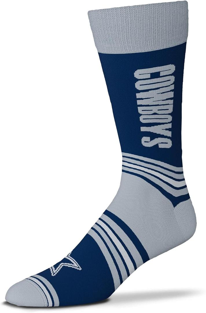 For Bare Feet Unisex NFL Go Team Trouser Socks