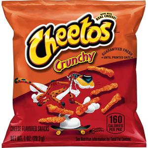 Cheetos Crunchy Cheese Flavored Snacks, 1 oz Bags, 40 Count, 23 SEP 2025