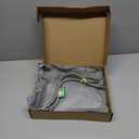 2 Pieces XFITTING 3/8" Comp x 1/2" FNPT Faucet Supply Hose Line, 18" Long, Braided Stainless Steel