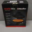 Mueller Heart 5 Waffle Maker, Waffle Iron, Adjustable Browning Control & Nonstick, Cool Touch Handle, Easy to Clean, Small Kitchen Appliances