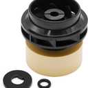 Hoypeyfiy 161A0-290015 Electric Water Pump Rotor Replacement for Toyota Prius 2010-2015 Replacement for Lexus CT 2010-2016(WPT190)