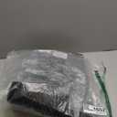 Sound Absorbing Blanket, 48"H x 48"W Sound Dampening Curtain, Reduce Noise and Blackout, Sound Absorption Sheet, Recording Studio Acoustical Treatments, 0.24" Thickness, Black