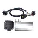 7 Way RV Blade Trailer Wiring 56431 Trailer Wiring Harness Fit for 2019-2023 Ranger, Black
