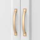 Asidrama 10 Pack 5 Inch(128mm) Champagne Gold Cabinet pulls Kitchen Cabinet Handles, Cabinet Pulls Kitchen Cabinet Hardware for Cupboard Drawer Pulls