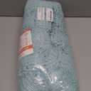 H.VERSAILTEX Bathroom Rugs Set 2 Piece Bathroom Contour Rug Toilet Mat Sets, Non Slip, Contou,r Ultra Thick, Water Absorbent, Striped Bath Rug, Washable(20" x 32" Plus 20" x 20" U, Aqua Haze)