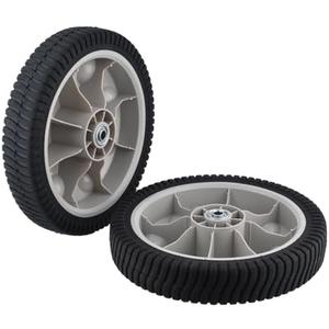 2pcs Rear Wheel Replacement for MTD Troy- Bilt 734-04019 734-04127 12 X 2.125 S-Wave Lawn Mower
