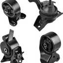 JDMON 4Pcs Engine Motor & Transmission Mount Kit Replacement for Hyundai Elantra L4 2.0L 2001 2002 2003 2004 2005 2006 Compatible with A7116, A7118, A6196, A7101, 219302D100, 219102D000, 218102D050