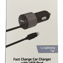 ZGEAR Fast Charge Car Charger For Apple Devices 12W 6 Feet