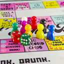 Drinking Board Game for Adults,Rubber Mat Drinking Board Game- Fun Interactive Drinking Party Game for Game Nights, Birthdays,Family Play or Any Occasion(2-8 Players, Age 21+)