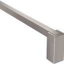 Moen Kyvos Brushed Nickel 18-Inch Single Modern -Towel Bar, BP3718BN