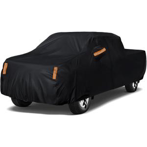 Truck Cover Waterproof All Weather - Pickup Truck Car Cover Fit for Ford F150, Chevrolet Silverado 1500, Gmc Sierra, Ram 1500, Toyota Tacoma (Length Up to 242 inch)