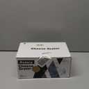 Ourokhome Rotary Cheese Grater Hand Crank, Kitchen Shredder Speed Mandolin Slicer Nuts Grinder with Handle and Drum Blades for Cheese, Vegetable, Walnut, Chocolate, Potato, Carrot, 3 Blades, Black