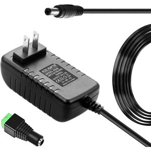 5V 3A 15W Power Supply Adapter AC 100V~240V to DC 5V 3A 2A 1Amp AC Adapter Converter 5.5x2.1mm Plug 15W Wall Charger for for LED Lights Security Camera Security System