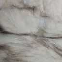 Ultra Soft Cozy Faux Fur Throw Blanket, Fuzzy Plush Thick Bubble Blanket, Luxury Fluffy Blanket for Couch, Sofa, Bedroom, and Living Room, 50x60 Inches, Cream White