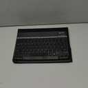 BORIYUAN iPad 10.2 inch Case with Keyboard, Detachable Bluetooth Keyboard with 7 Color Backlit, Slim Folio Smart Cover with Pencil Holder for iPad 9th/8th/7th Gen/iPad Pro 10.5"/iPad Air 3rd Gen Black