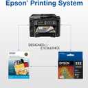 EPSON 252 DURABrite Ultra Ink High Capacity Black Cartridge (T252XL120-S) Works with WorkForce WF-3620, 3640, 7110, 7610, 7620, 7710, 7720, 7210