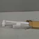 LazBlinds No Tools No Drill Cordless Zebra Blinds for Windows, Dual Layer Light Control for Day and Night, Light Filtering Privacy Roller Blinds and Shades for Home, 23" W x 48" H, Stone Grey