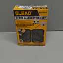 ELEAD 31-Piece Hex Key Set - Allen Wrench Set, SAE and Metric Allen Keys MM(0.7mm-10mm) SAE(0.028"-3/8) Heat-Treated, Torque Handle, High Leverage, Long & Short Keys, Easy Organization