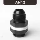 Male 12AN/10AN/8AN/6AN Bulkhead Fuel Cell Fitting Adapter Aluminum Straight (AN10)