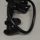 Lamicall Gooseneck Phone Holder for Bed - [Upgraded Stable Clip] for Desk, Headboard, Bed, Bedside, Table, Flexible Gooseneck Long Arm Stand, Overhead Cell Phone Clamp Mount, Gift for All 4-7 Device (black)