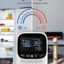 Digital Temperature Controller, Heating & Cooling Thermostat Plug Outlet, 40F~210F, 15A 1800W, LCD Display, Temperature Controlled Outlet for Home, Greenhouse, Chicken Coop, Reptile
