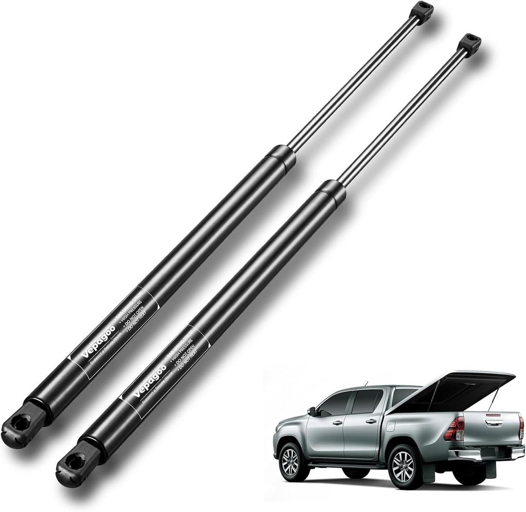 Vepagoo ML2830 30 inch 30Lb/133N Lift Support Gas Shock Strut Spring for Truck Tonneau Cover Camper Shell Topper RV Door Sliding Window Storage Bed, Set of 2