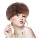 Itopupi Faux Fur Headbands for Women, Fluffy Winter Headbands for Women, Womens Winter Headband with Elastic