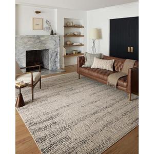 Loloi Darby Collection DAR-02 Oatmeal/Charcoal 7'-10" x 10' Area Rug