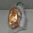 Soccer Ball Size 3 4 5 DIY Craft Boys Girls Adults Birthday Gift with Pump Needle Training Practice (Yellow Golden)