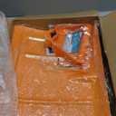 67 Inch Heavy Duty Snow Shovel with Ergonomic Labor-Saving Tool Handle Large Capacity Shovel for Snow Removal Snow Shovel for Driveway Rooftop Outdoor, Orange