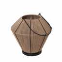 SDS for HD Designs Metal and Jute Lantern - 9.7 in