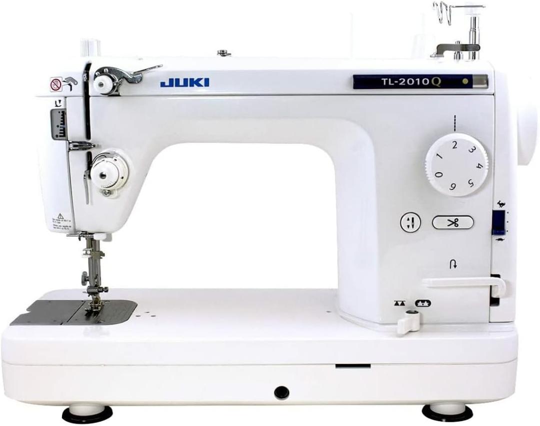 Juki TL-2010Q 1-Needle, Lockstitch, Portable Sewing Machine with Automatic Thread Trimmer for Quilting, Tailoring, Apparel and Home Decor