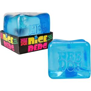 Schylling NeeDoh Nice Berg  Giant NeeDoh Nice Cube  Sensory Squeeze Toy with a Super Solid Squish  Ages 3 and Up  One Cube