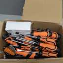 124-Piece Magnetic Screwdriver Set with Plastic Racking, Precision Screwdrivers, Magnetizer, Demagnetizer, Allen Keys, Nut Drivers, Ratchet Handles, Sockets & More - DIY Tools for Men, Tools Gift