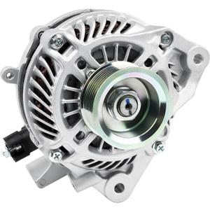 New Alternator Compatible with 2006-2011 Honda Civic 1.8L L4, 80A 12V, 7-Groove Pulley, Replace# 11176, 31100RNAA01, 31100RNAA01RM, 31100RNAA012M2, AHGA67, A002TC1391, SB347 11176N