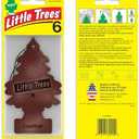 LITTLE TREES Car Air Freshener | Hanging Tree Provides Long Lasting Scent for Auto and Home | Leather, 24 Air Fresheners