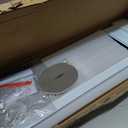 Doggy Door for Sliding Glass Doors, Adjustable Height 75 3/5" to 80", Aluminum Frame Sliding Door Dog Door Insert, Suitable for Medium Dogs Up to 30 lbs(Medium,White)