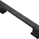 Alzassbg 5 Pack Oil Rubbed Bronze Cabinet Pulls, 5 Inch(128mm) Hole Centers Kitchen Cabinet Handles for Cabinets and Drawers AL3061ORB